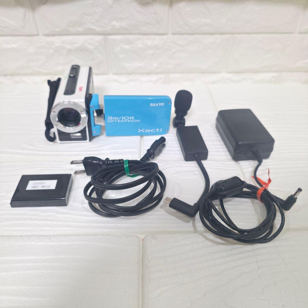 【動作確認ＯＫ】SANYO　Xacti　DMX-WH1E　防水　ハンディ【美品】