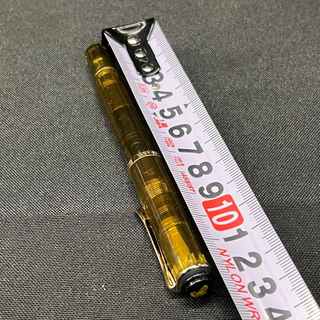 B2【used】ペリカン 万年筆 GV300 アンバー インクセット