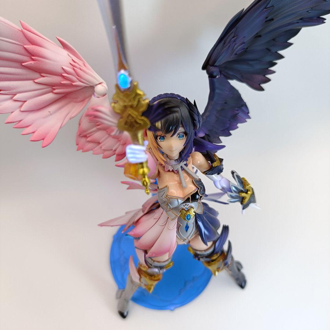 アルカナディア　ルミティア　全塗装完成品　美少女プラモデル　心変り　天使と悪魔