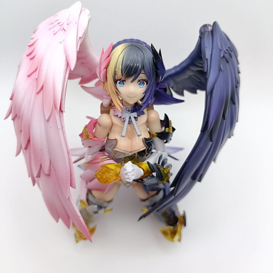 アルカナディア　ルミティア　全塗装完成品　美少女プラモデル　心変り　天使と悪魔