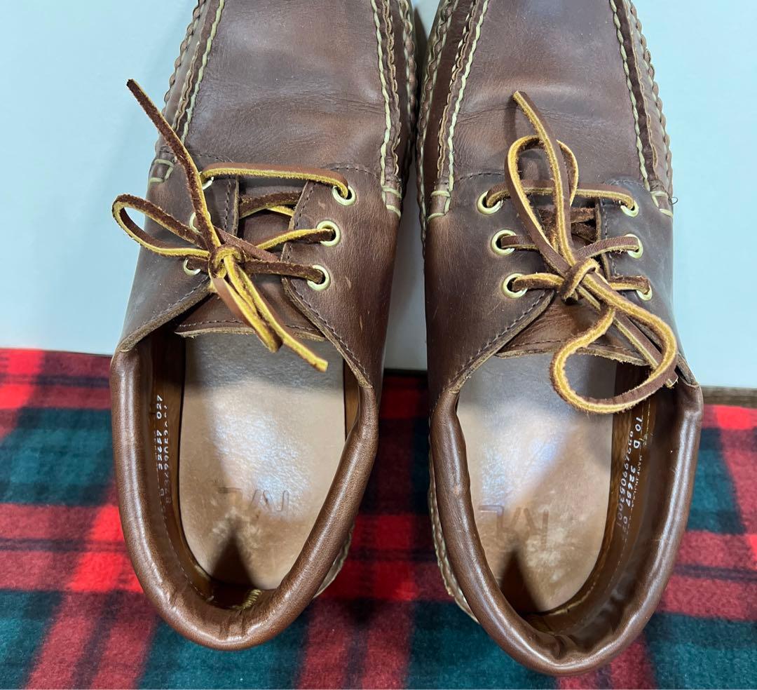 ダブルアールエル RRL ハンドソーンモカシン　10D アメリカ製