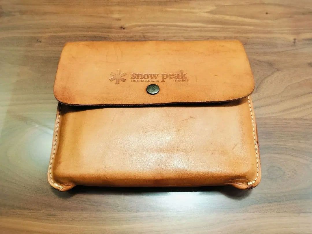 ☆超希少☆ peakスノーピーク トラメジーノ　専用革ケースセット