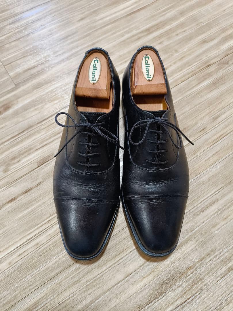 【シューツリー付き】スコッチグレイン　ストレートチップ