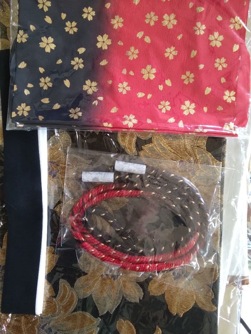 振袖フルセット、やまと誂製絞り成人式、重ね衿帯揚げ帯締め、袋帯