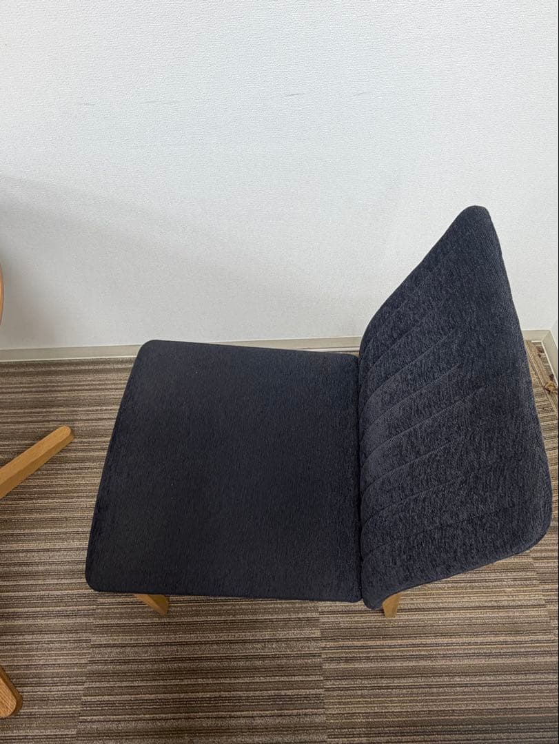 楕円形木製ダイニングテーブルセット