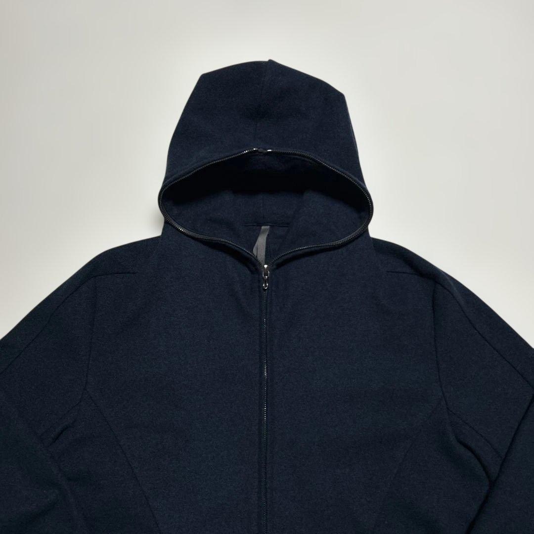 カズユキクマガイ　アタッチメント　ジップアップパーカーKB32-092 Lサイズ