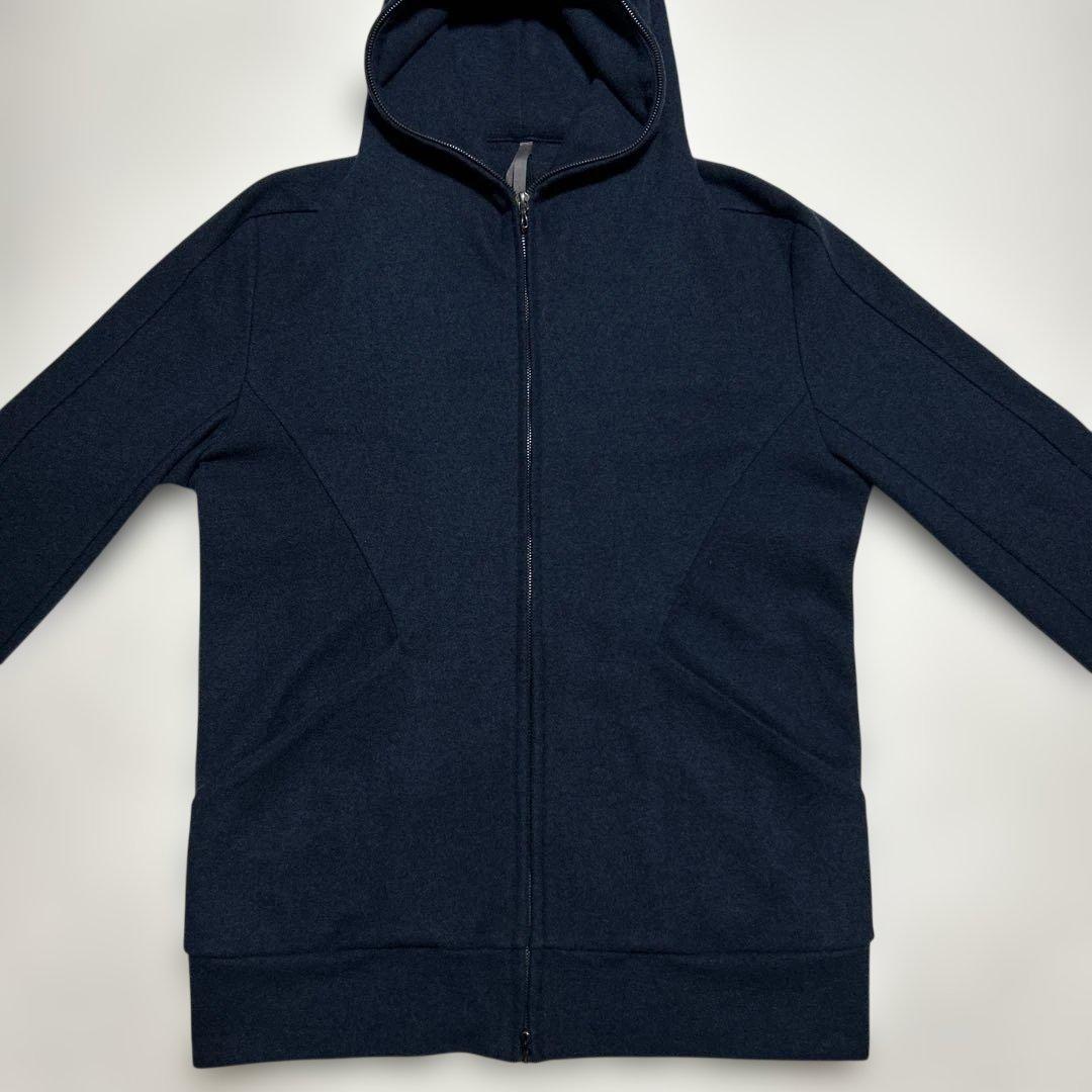 カズユキクマガイ　アタッチメント　ジップアップパーカーKB32-092 Lサイズ