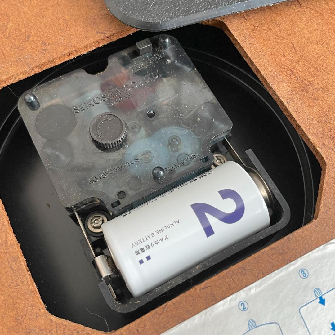 80s【SEIKO】ヴィンテージ モダンデザイン 掛け時計 ウォールクロック