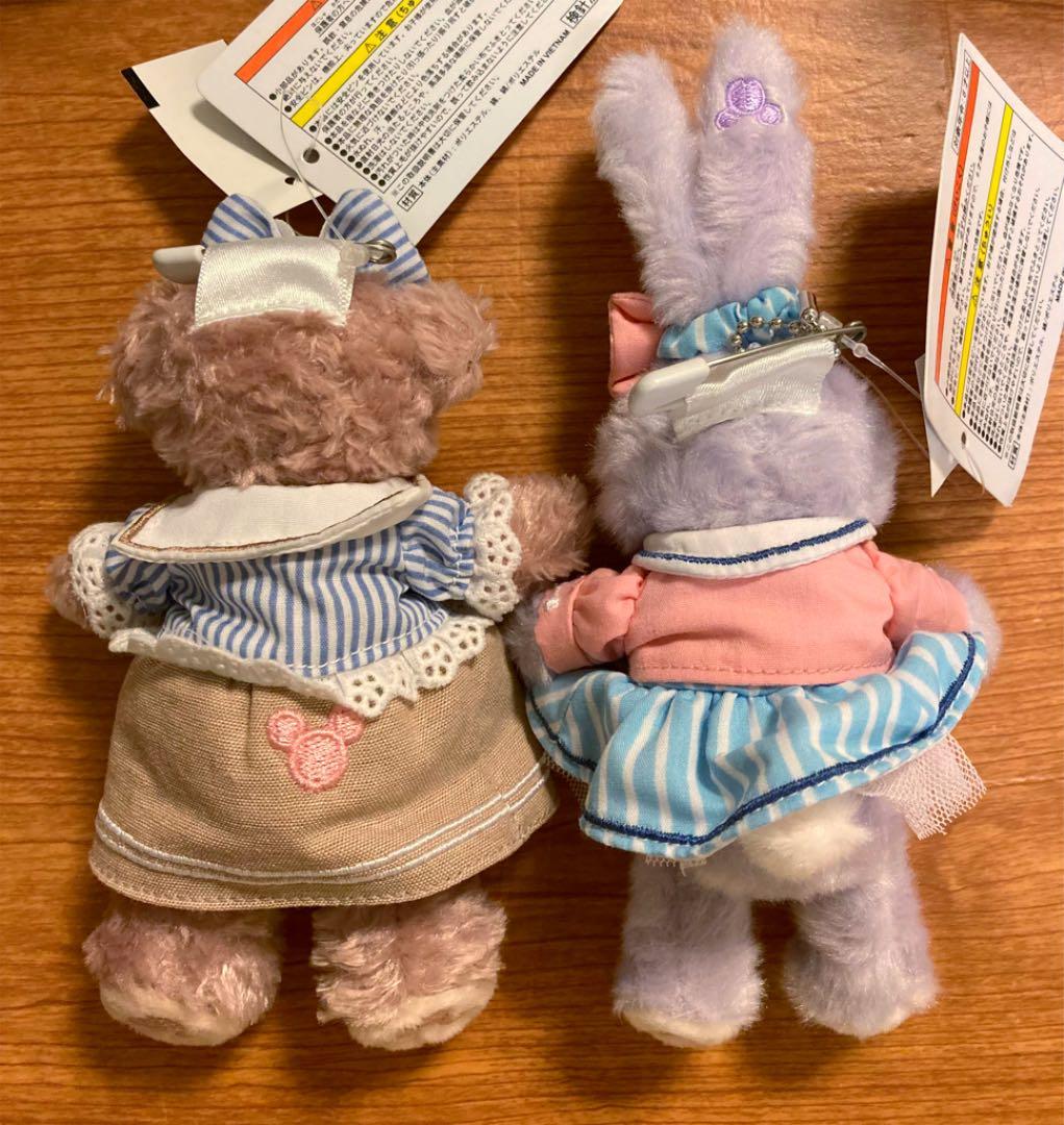 ダッフィー シェリーメイ ぬいぐるみバッジ ダッフィーたちの