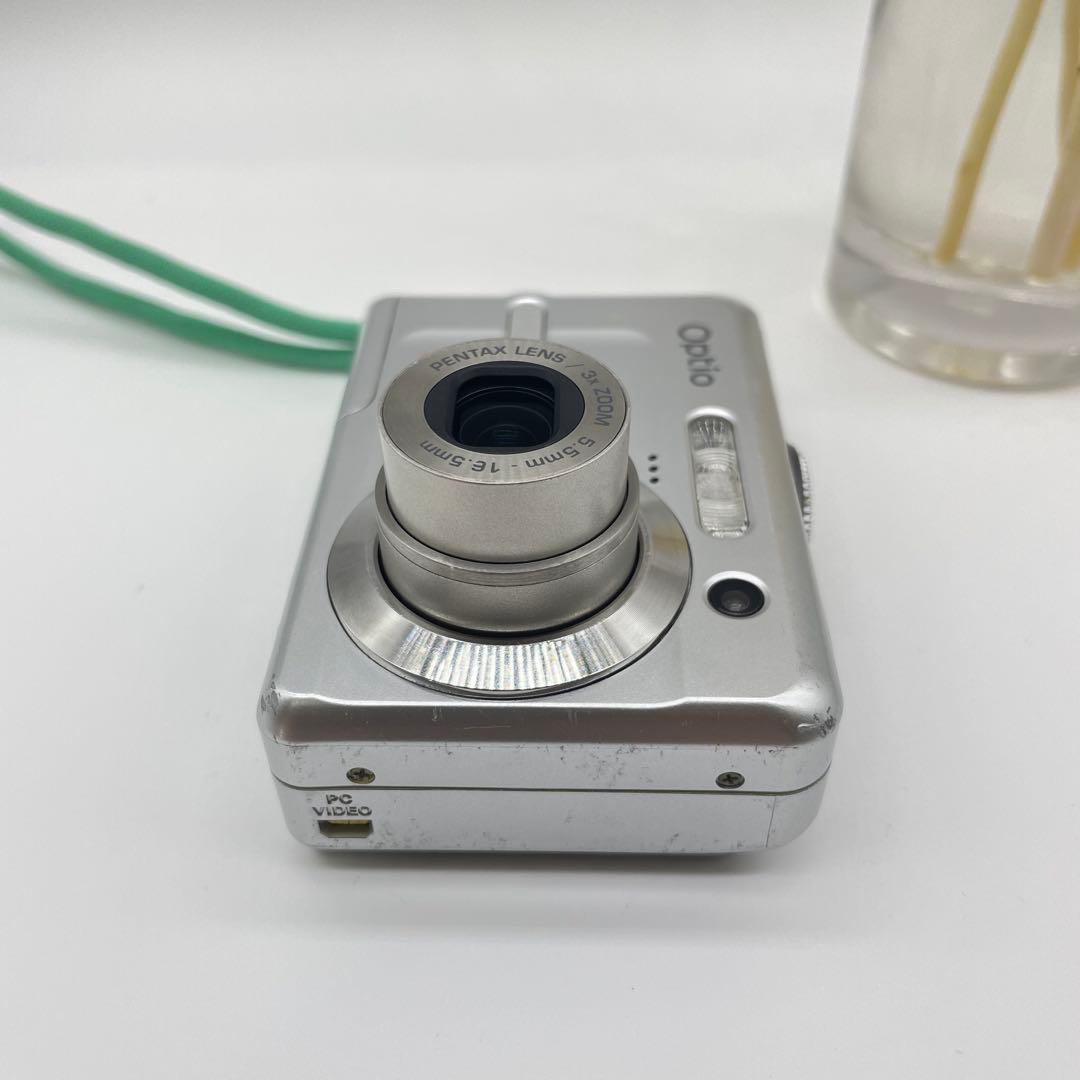 スマホ転送OK✨PENTAX Optio E20✨動作確認済 単三電池 可愛い♪