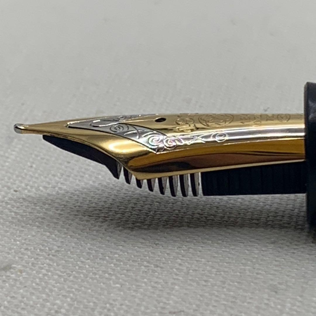 良品 モンブラン 149 3帯18K F マイスターシュテュック ヘミングウェイ