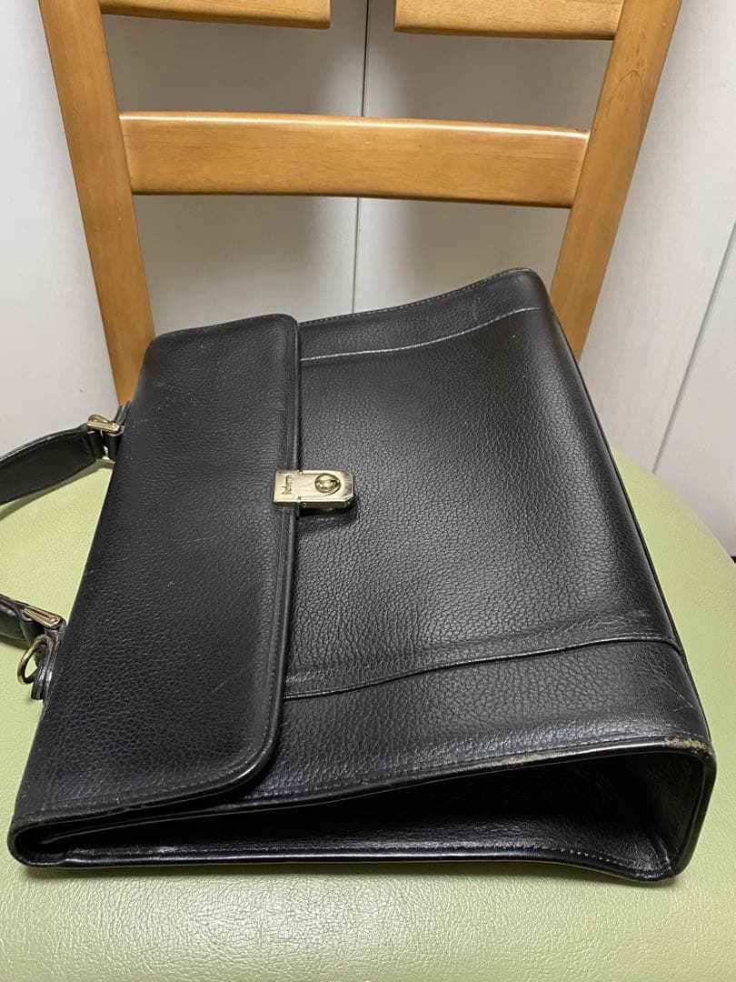 バーバリー　2way ショルダーバッグ　ビジネスバッグ　ブラック　チェック柄