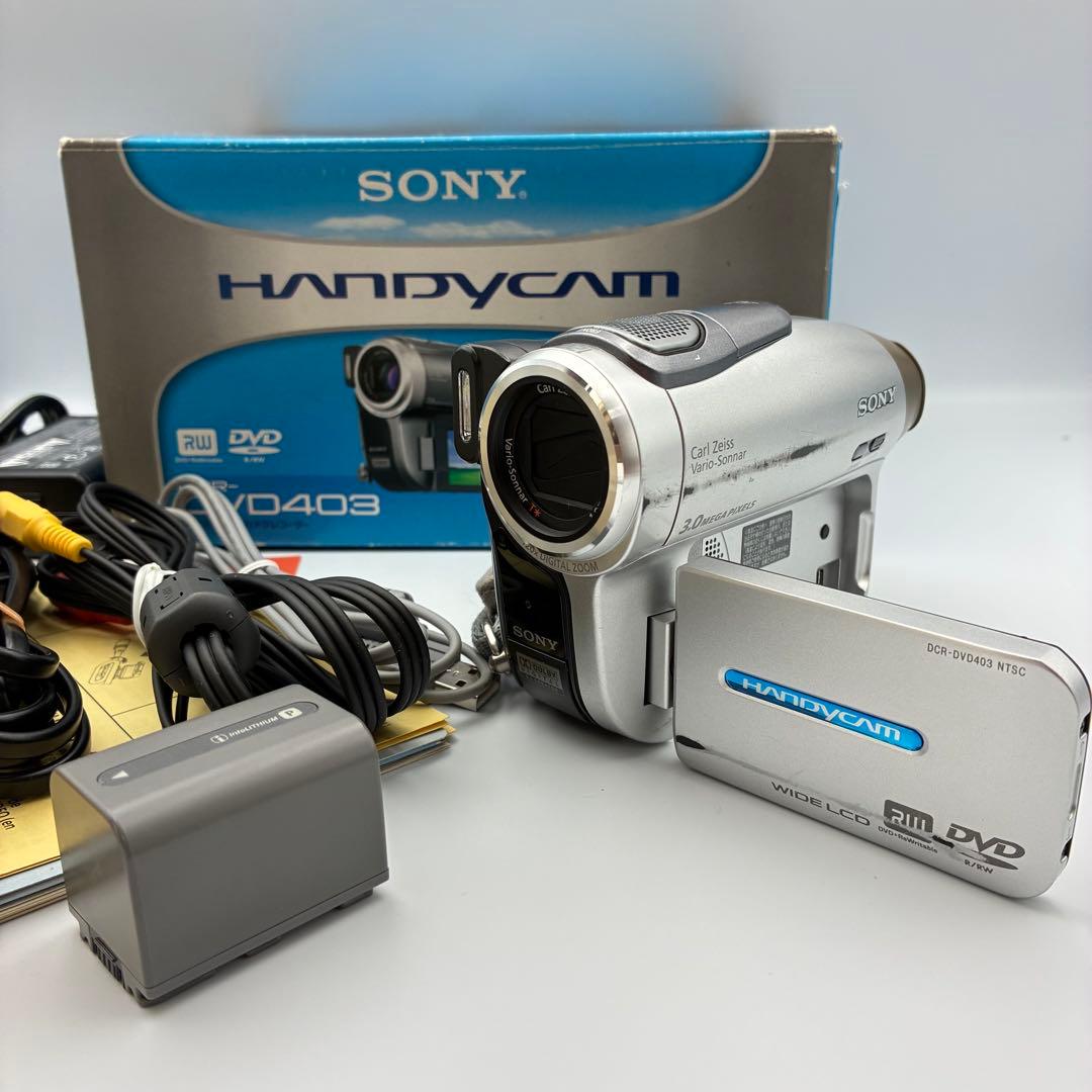 Digital 車用品・バイク用品 【中古】ソニー SONY DCR-DVD403 S