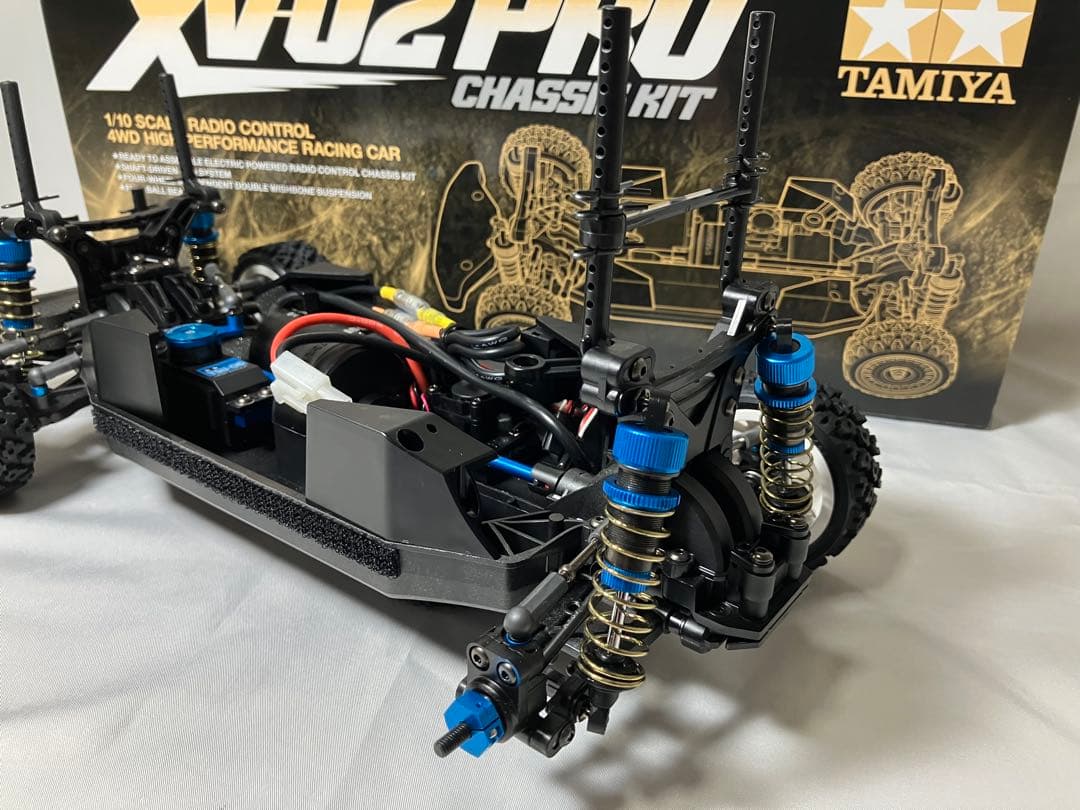 タミヤ XV-02 PRO 組立済 シャーシキット ボディ&メカ セット