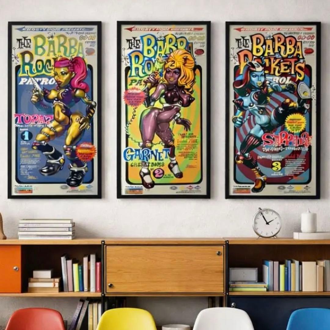 年末年始価格⭐️ロッキン ジェリービーン⭐️Rockin Jelly Beanシルク ロッキンジェリービーン（Rockin'Jelly Bean）ポスター Amazon.co.jp