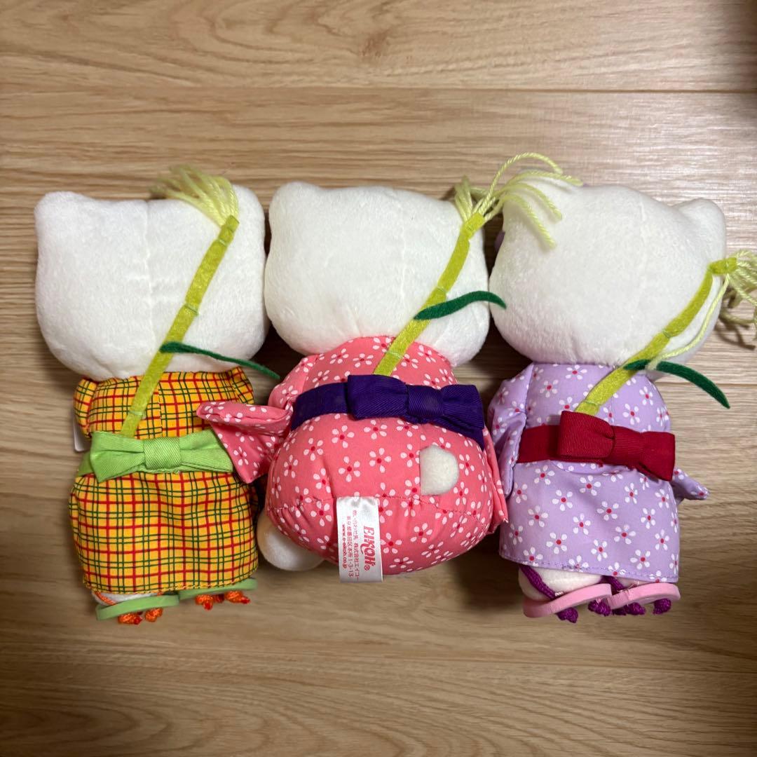 キティちゃん ミミィ お月見キティ ぬいぐるみ 3個セット