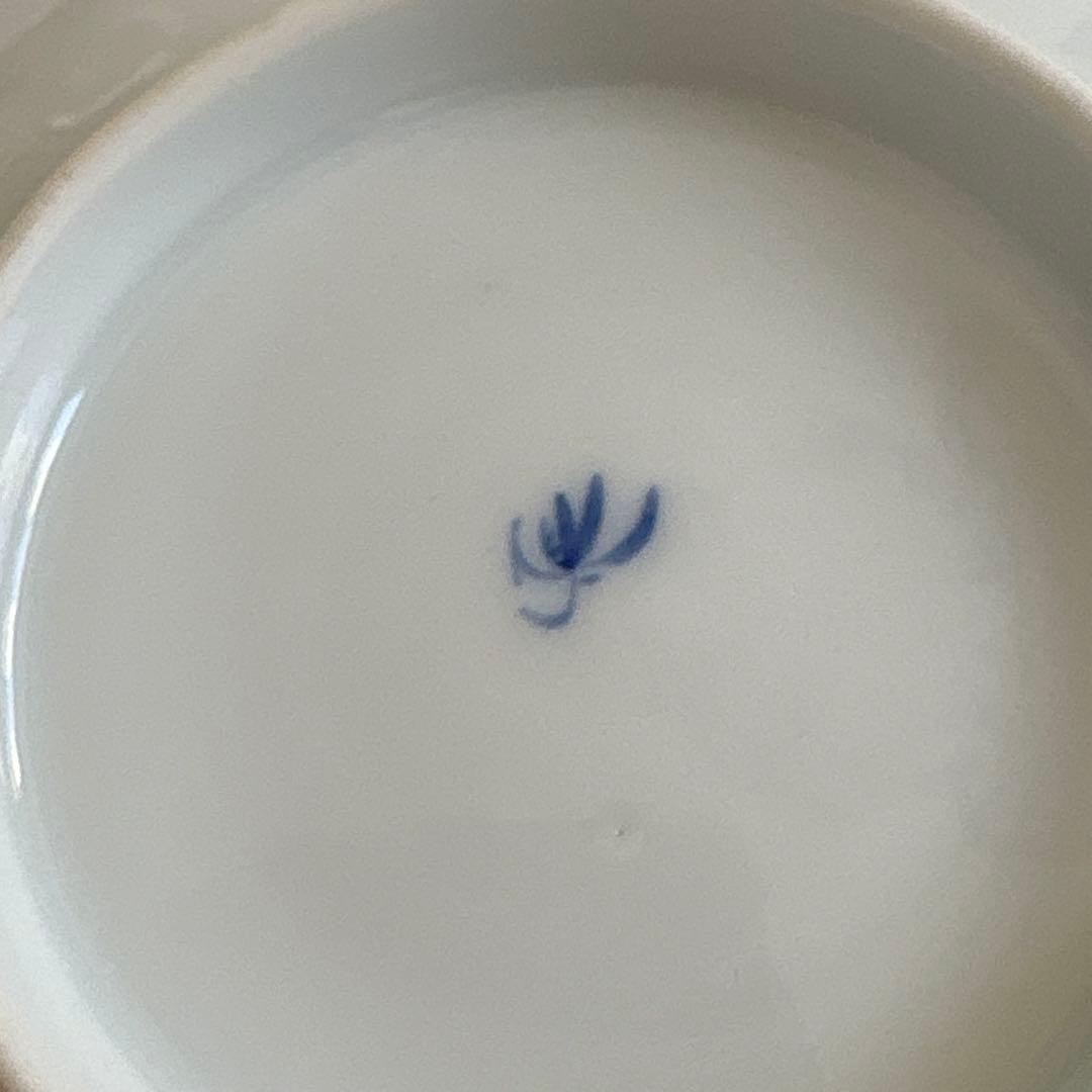 希少 香蘭社 染付　竹、孔雀（クジャク）、鳳凰文 皿　ボウル3客