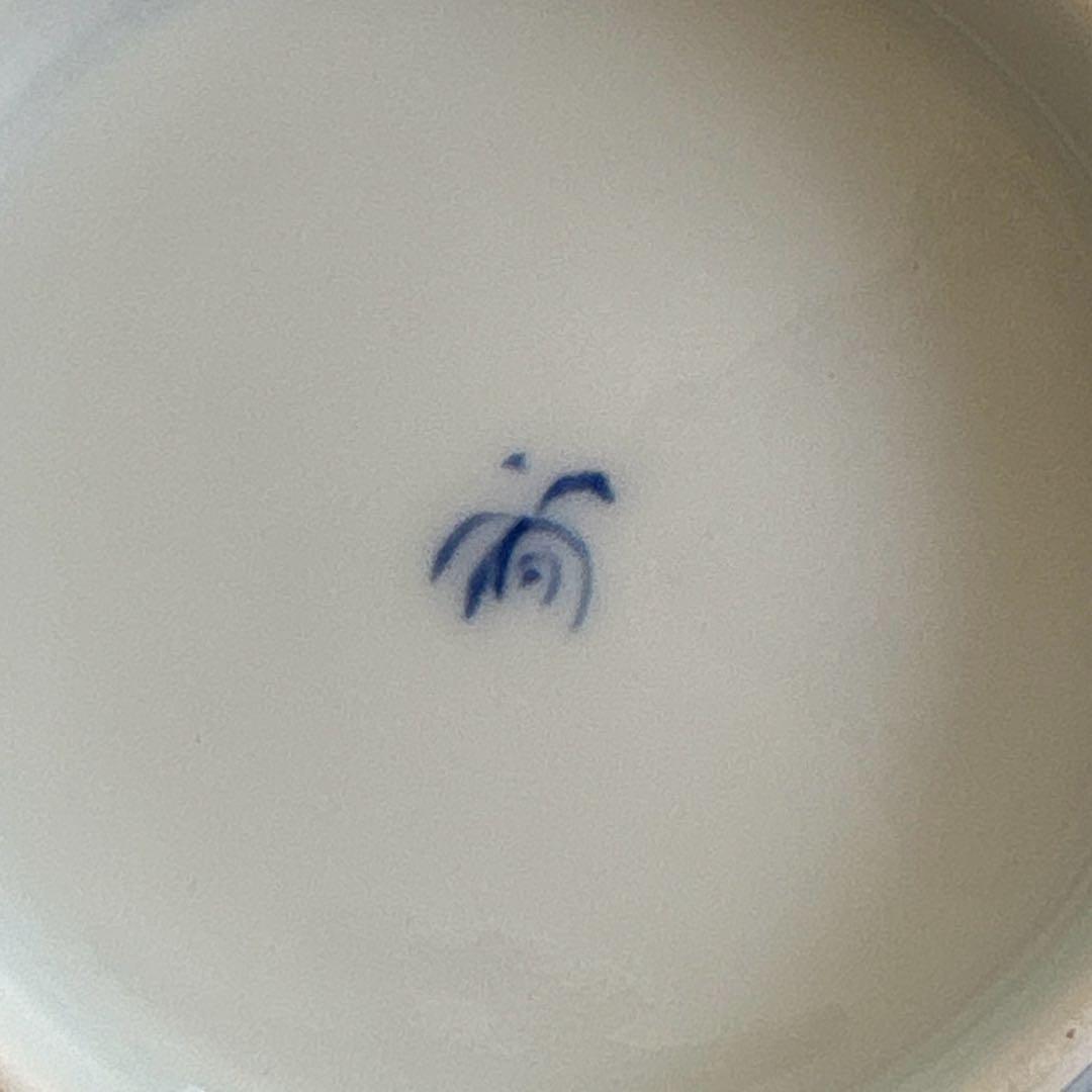 希少 香蘭社 染付　竹、孔雀（クジャク）、鳳凰文 皿　ボウル3客