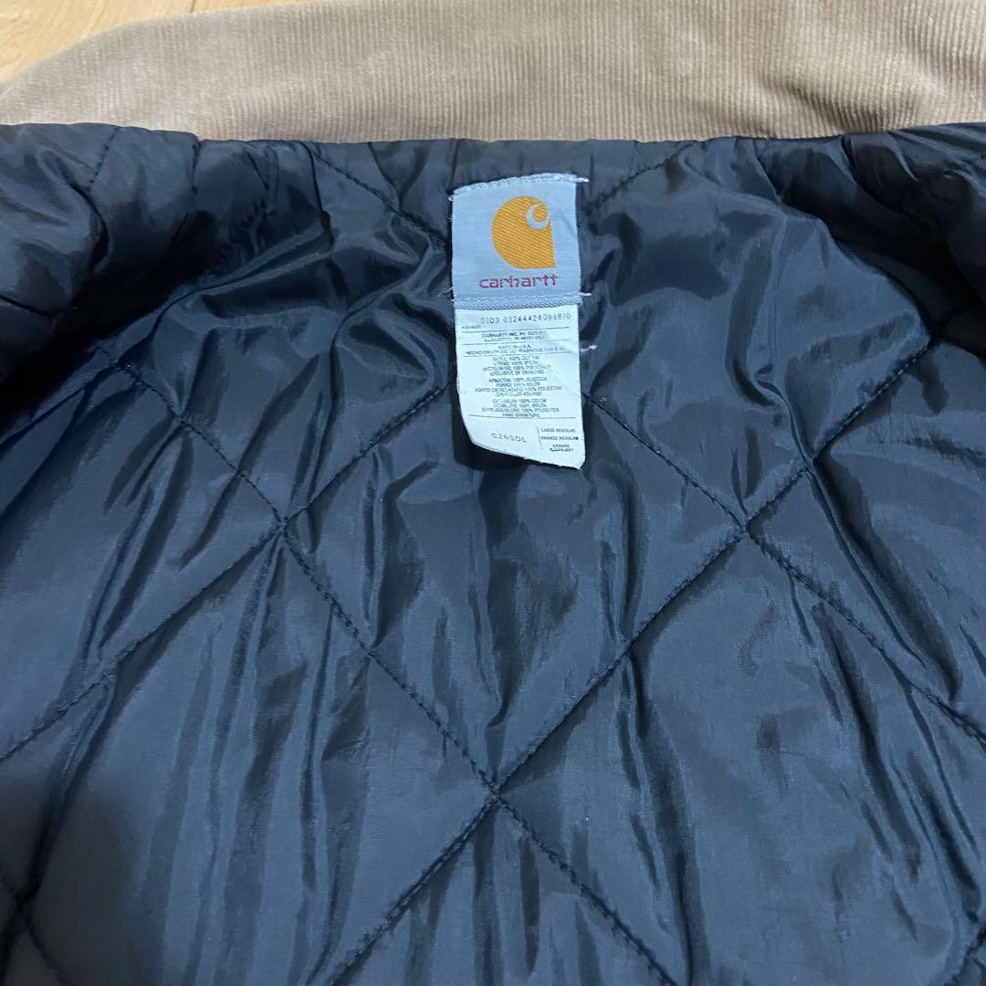 USA製　美品　Carhartt トラディショナルジャケット C26 SDL L