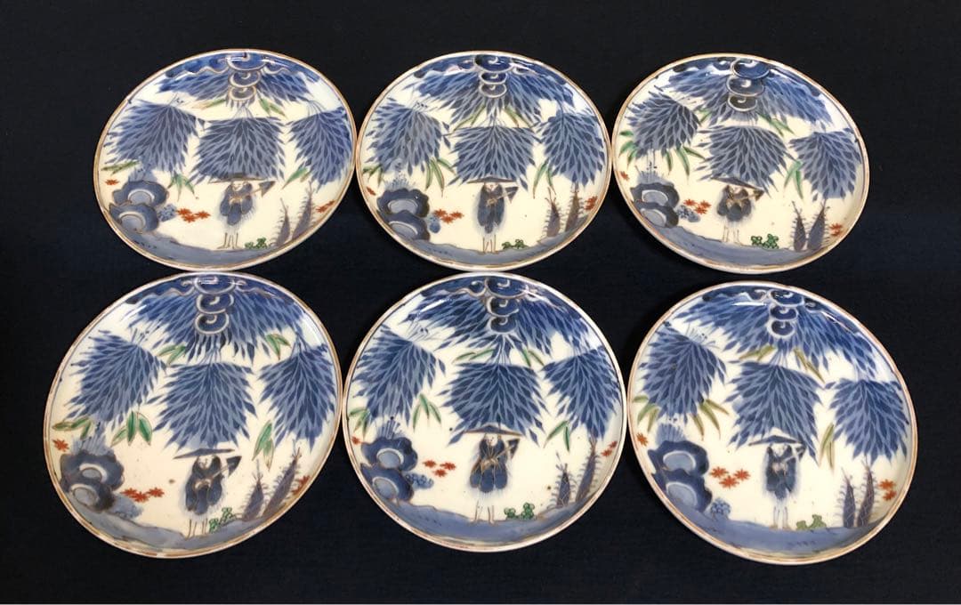 茶道具 京焼 紫翠窯 西村徳泉造 色絵 般若蓋置 共布共箱