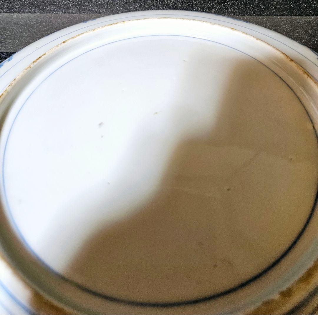 古伊万里の上作品❗】江戸時代後期 瑠璃呉須 金彩色絵 麒麟に鳳凰に花