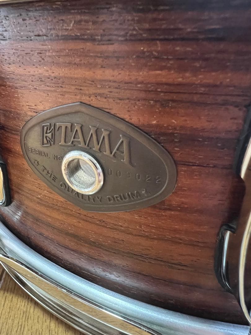 【希少なローズウッド】スネアドラム(TAMA)