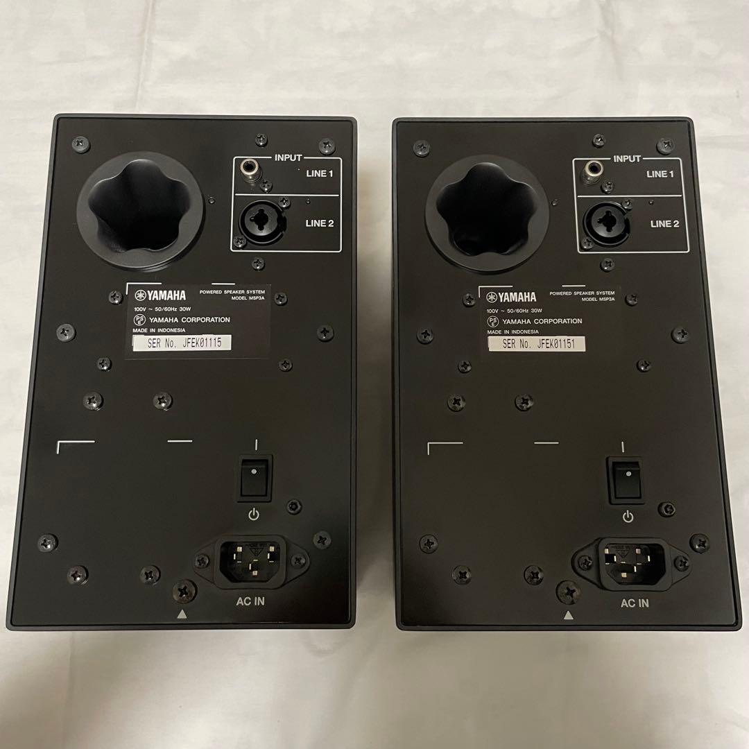 Yamaha MSP3A スタジオモニタースピーカー ペア