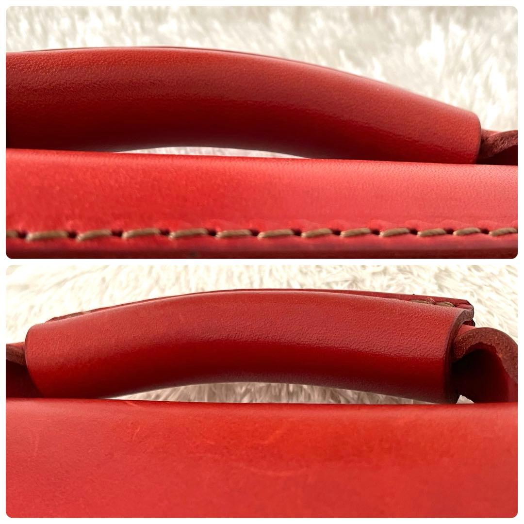 極美品✨HERZ ヘルツ ショルダーバック 2way 丸大おこし ハードレザー