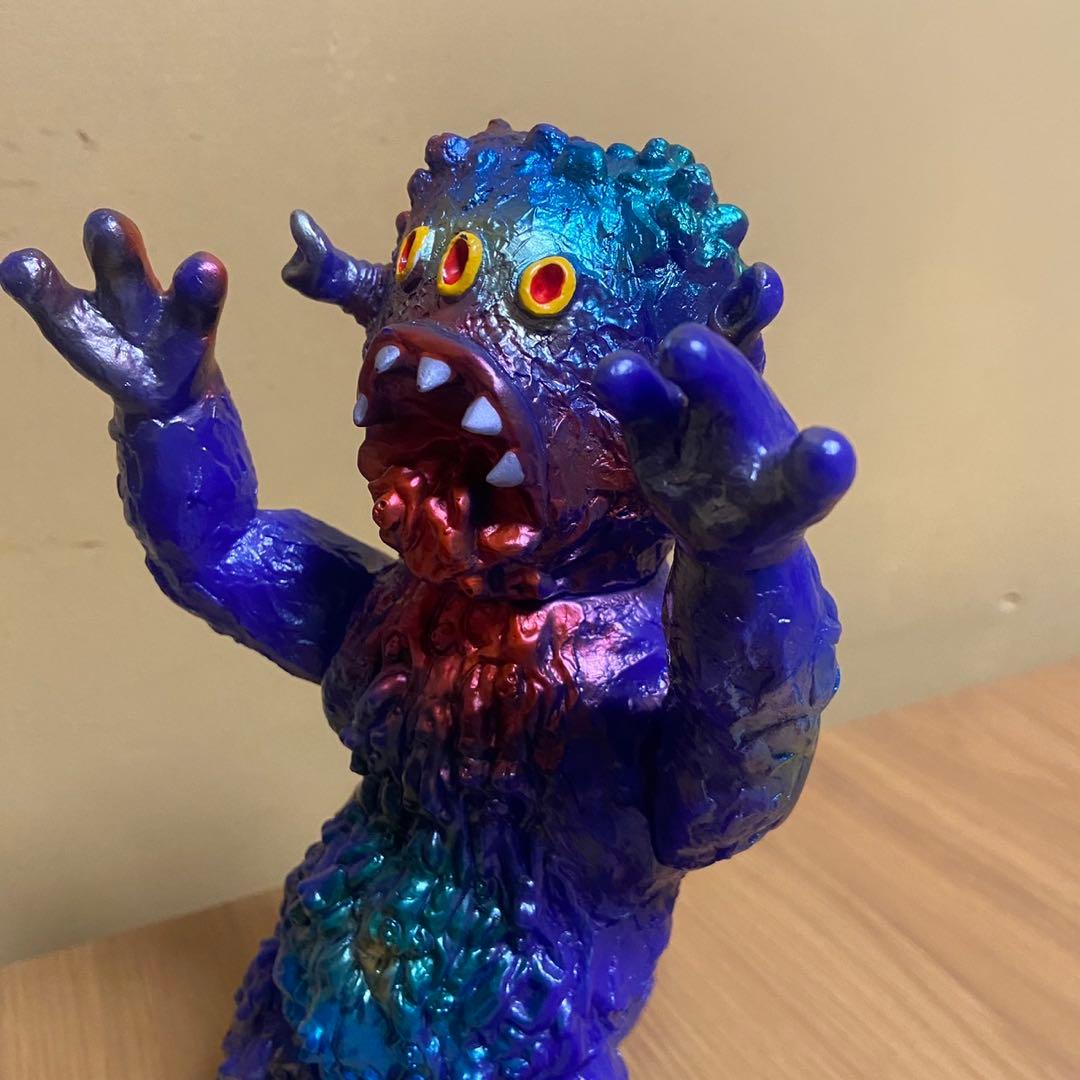 エレガブ　ドクロ　ヒトゴミラ　6期　ドクロ太郎　紫成型　ソフビ 5452