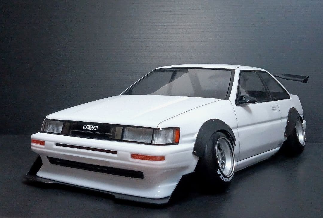ラジコンボディ　カスタムボディNO.106 AE86レビン