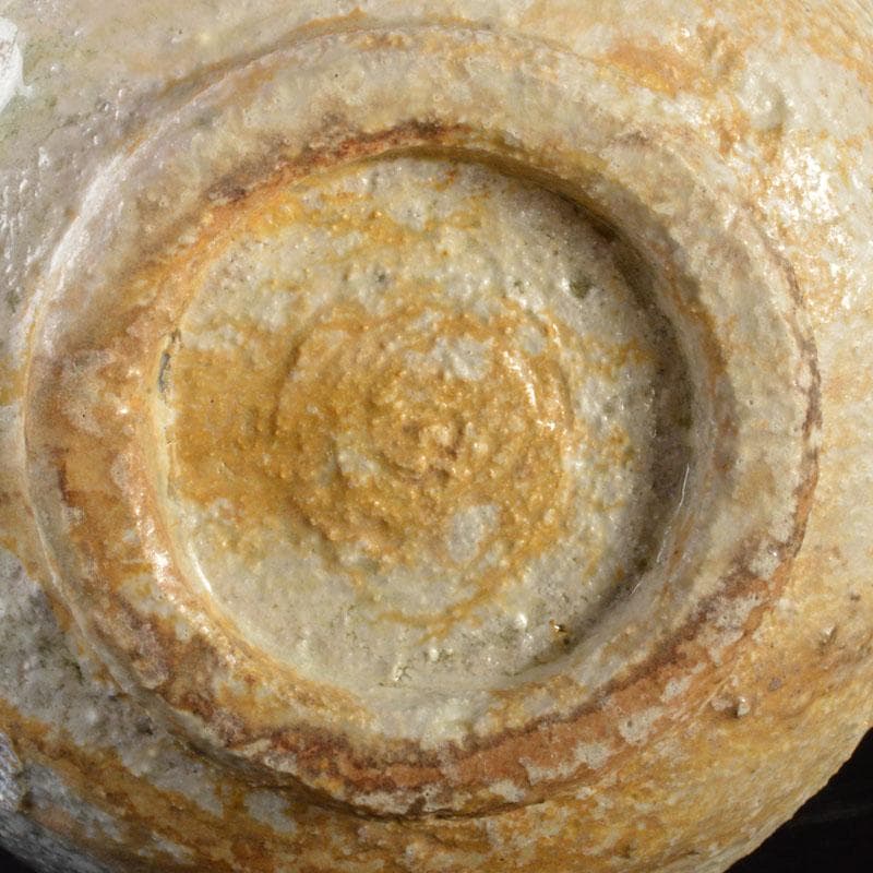 信楽焼　星野亨斉造　窯変壺　共布共箱　N　6743C