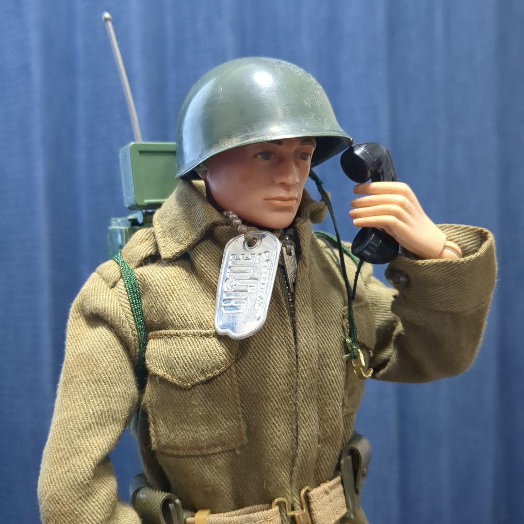 60年代　GIJOE GIジョー 無線機　背嚢　手榴弾 ガーランドライフルなど