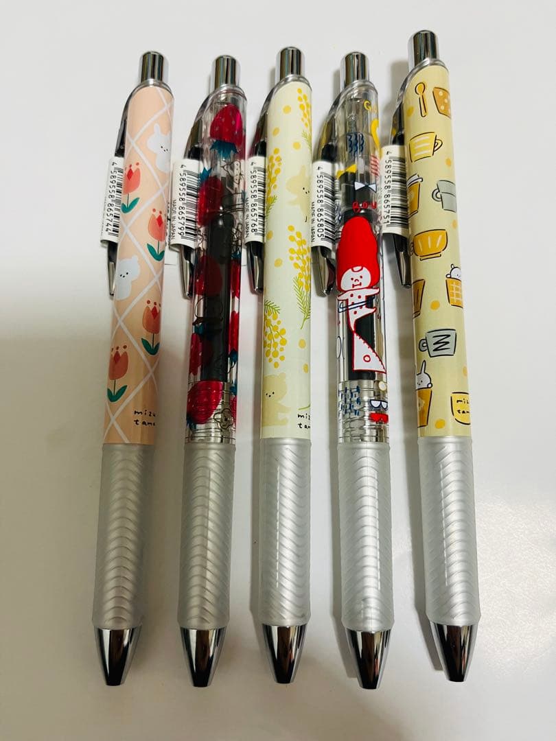 TSUTAYA限定mizutamaさんコラボエナージェルボールペン5本セット