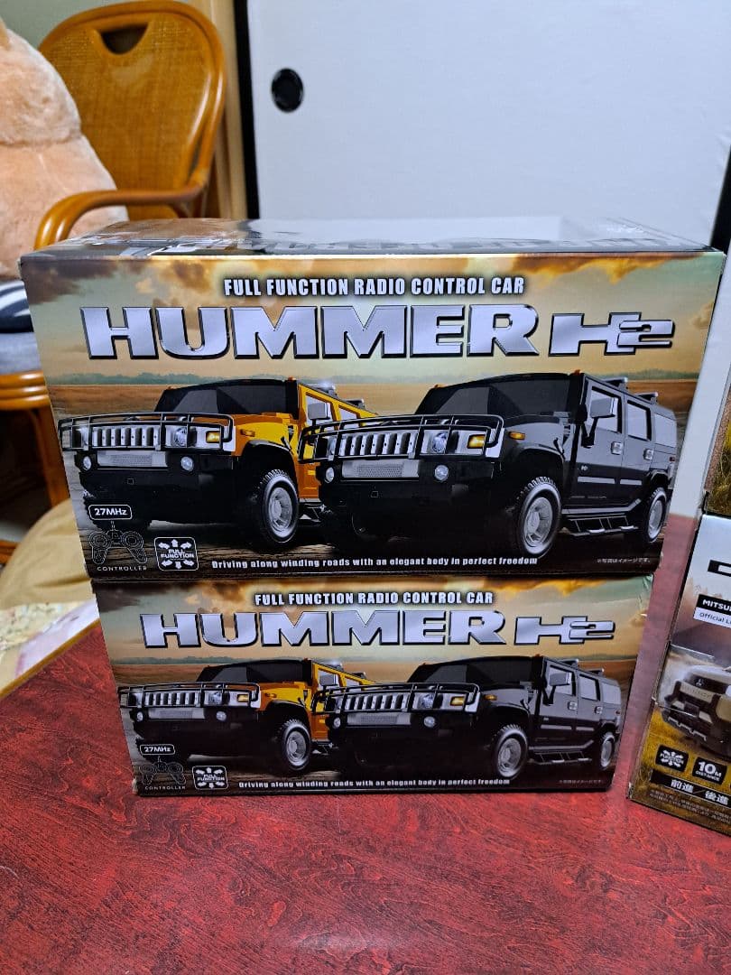 ラジコンカーセット HUMMER H2 DELICA MINI ランドクルーザー