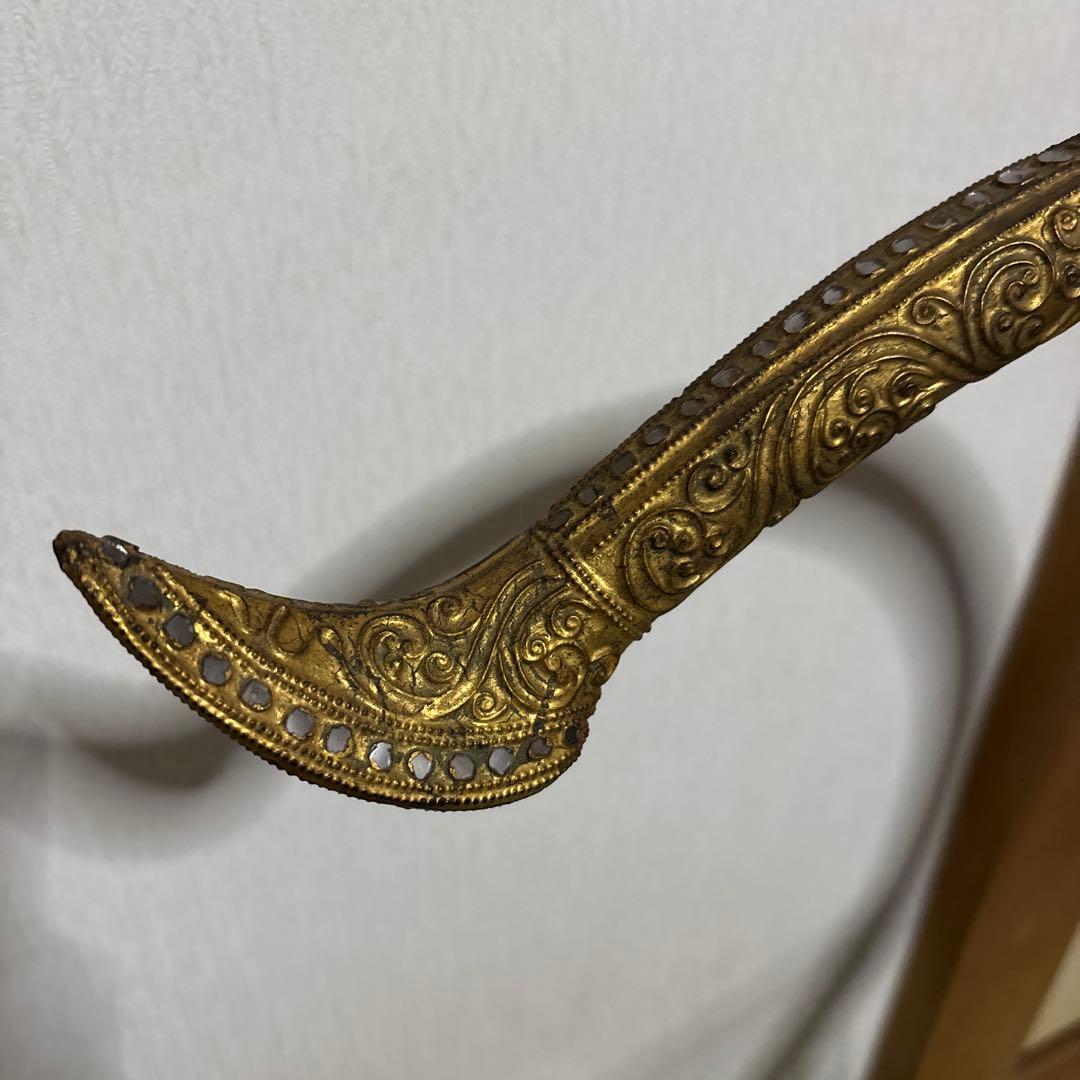 ビルマの竪琴 ミャンマー 伝統楽器 弦楽器 民族楽器　海外琴　ハープ　インテリア