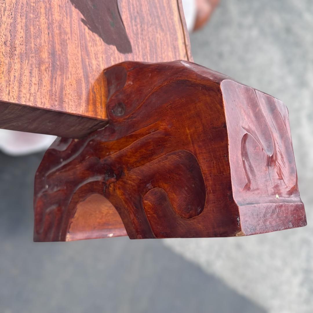 k.s　鷹の衝立　烏城彫　鷹松図　パーテーション　　衝立　間仕切り　62ｋ