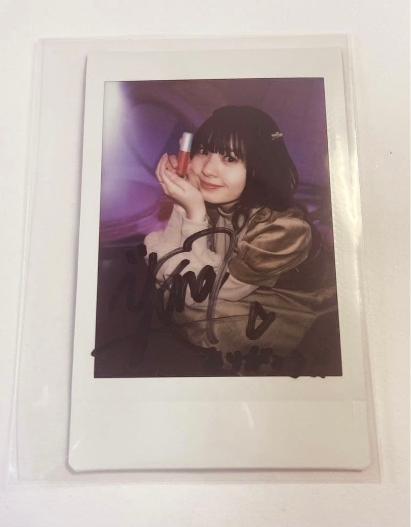 ゆなたこ 星乃夢奈 サイン入りチェキ 当選品
