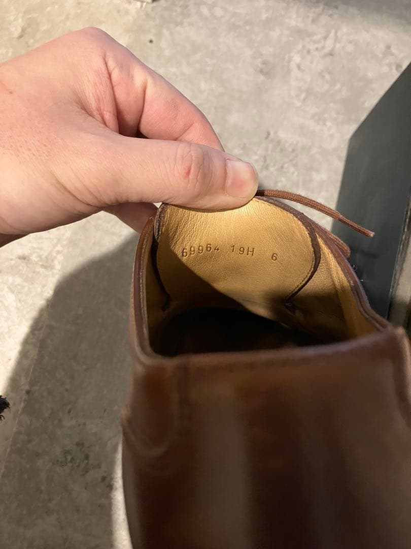 パラブーツ　シャンボード　サイズ6 色マロン