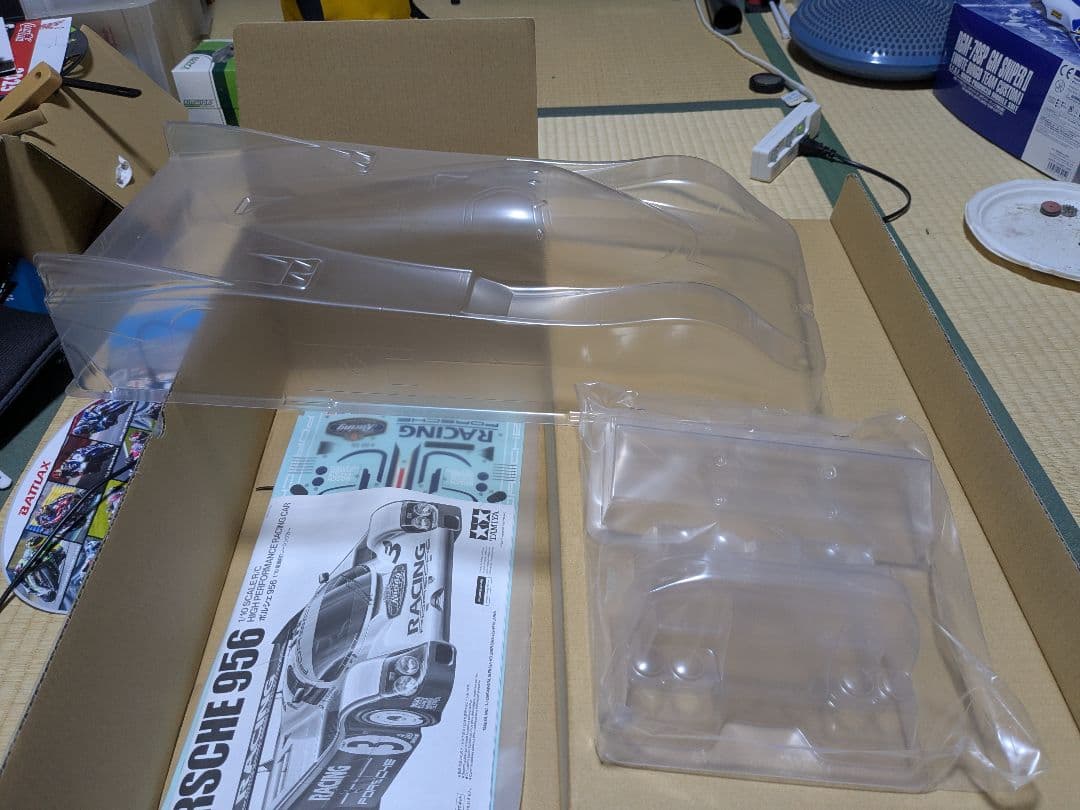 Tamiya ポルシェ956 1/10スケール　スペアボディ