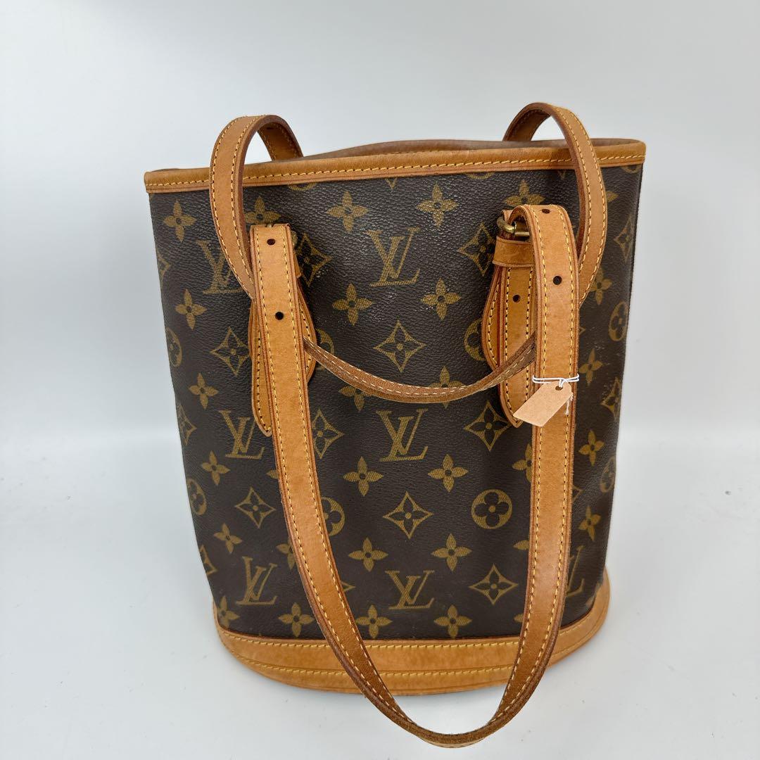 ルイヴィトン　モノグラム　バケツ　バッグ
