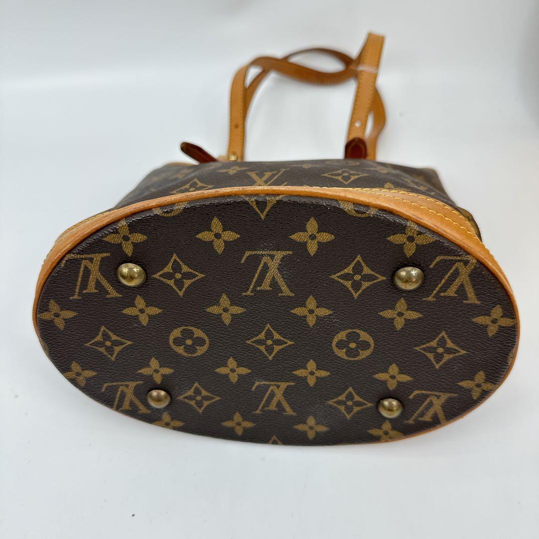 ルイヴィトン　モノグラム　バケツ　バッグ