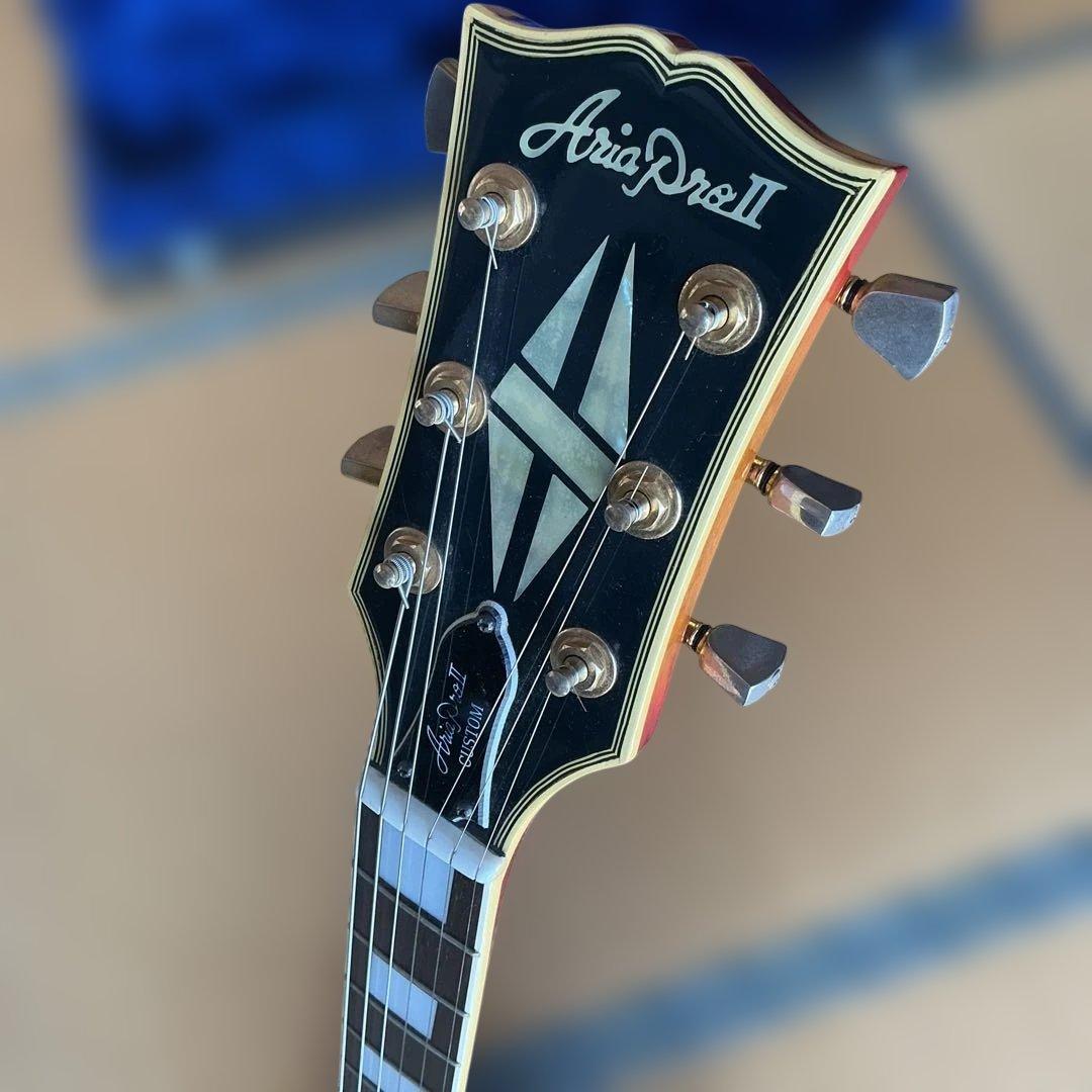 Aria Pro Ⅱ レスポール カスタムモデル & ギターケース】ジャンク