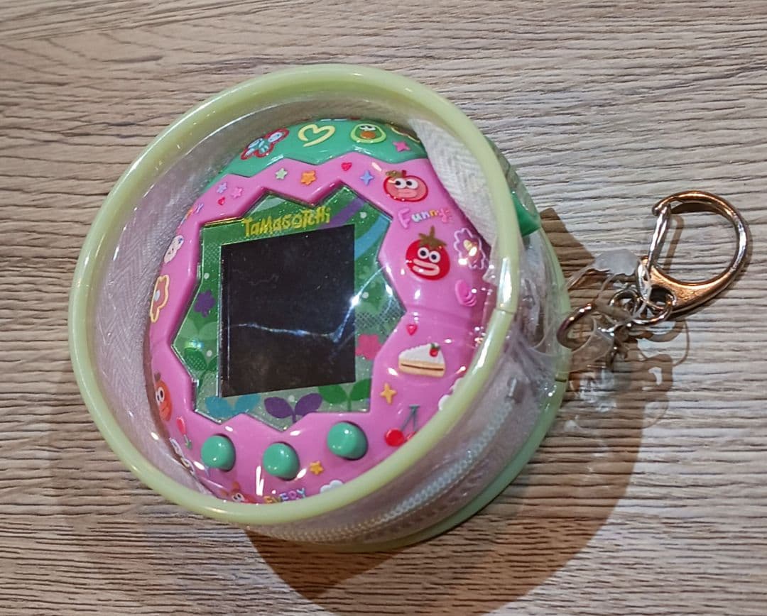 たまごっちパラダイスピンク✧ケース付✧可愛いデコ付✧