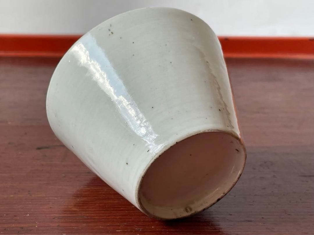 骨董　アンティーク　白磁　蕎麦猪口　古伊万里　白磁蕎麦猪口