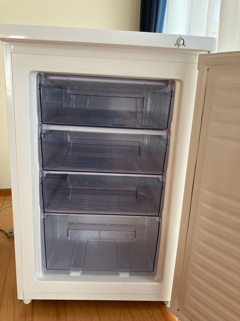 SHARP FJ-HS9X 冷凍庫 ホワイト 引き出し式