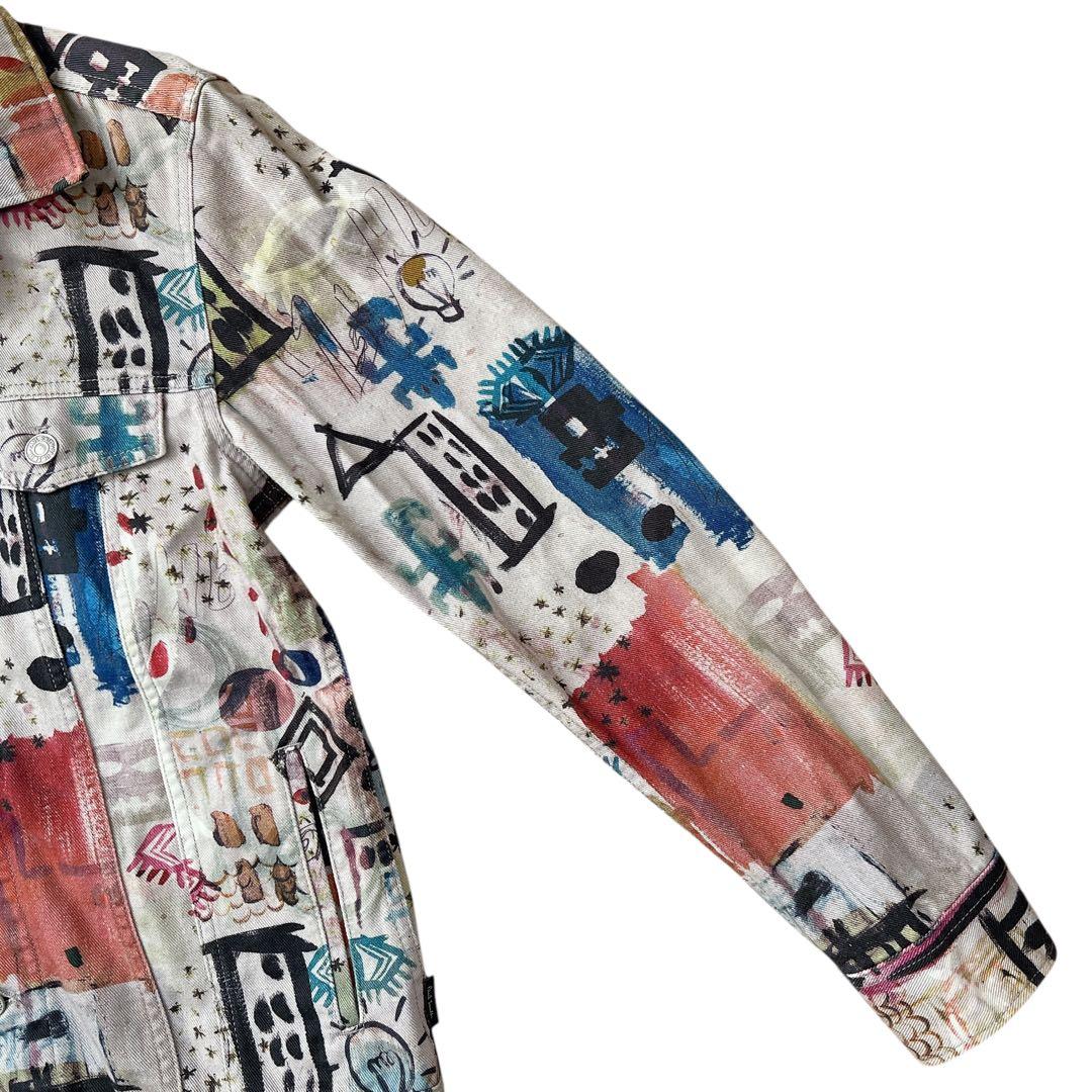 Paul Smith jeans　バスキア　ペイントジャケット　L