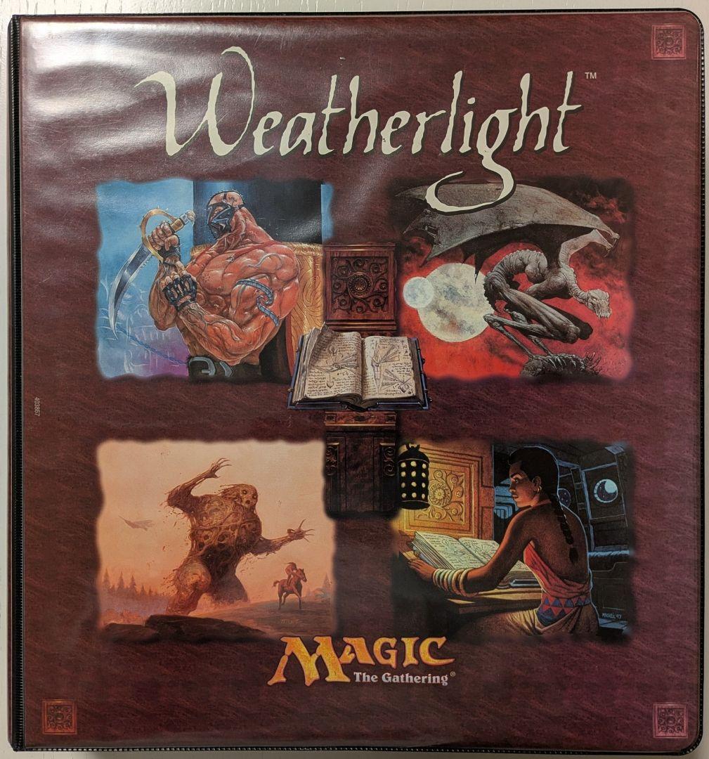 MTG Weatherlight 　ウェザーライト バインダー カードアルバム MTG Weatherlight ウェザーライト バインダー カードアルバム