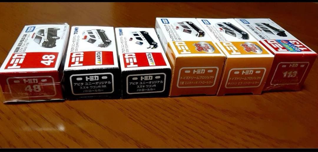【6台セット】トミカトイズドリームプロジェクト　軽自動車セット