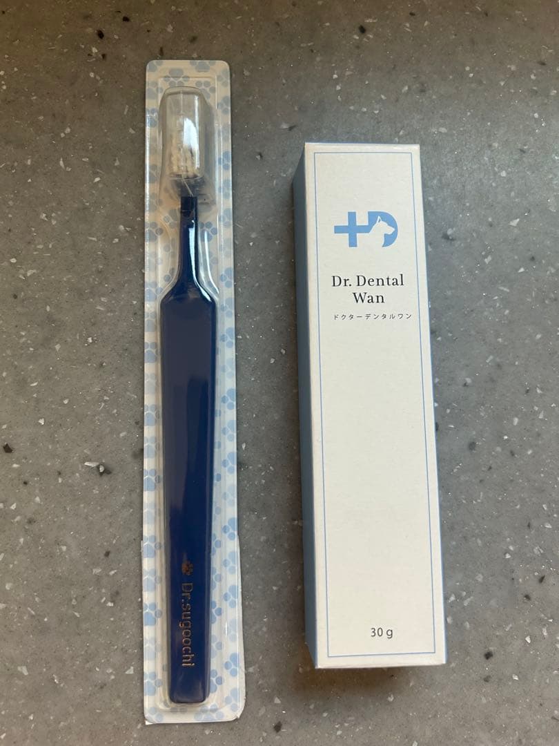Dr. Dental Dr.Dental Wan 歯ブラシ 30g Wan 犬用歯磨きジェル 30g 2本