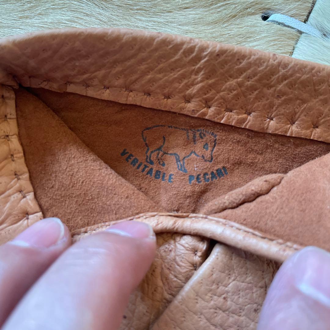 m*e様 中古 ペッカリー グローブ made in France 革 手袋 - メルカリ